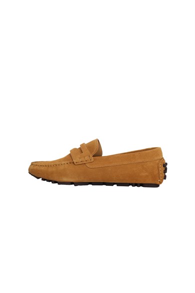 Emporıo Armani Erkek Süet Deri Bağcıksız Günlük Kullanım U6244 Sneaker EM003731 AF19687-U6244