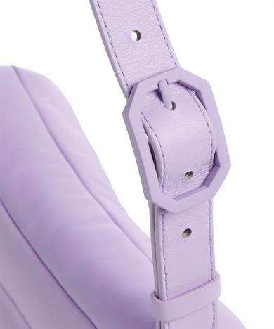 Emporıo Armani Kadın Logolu Askılı Fermuar Kapamalı İki Bölmeli Mor Omuz Çantası Y3E226 YWZ1V-80264