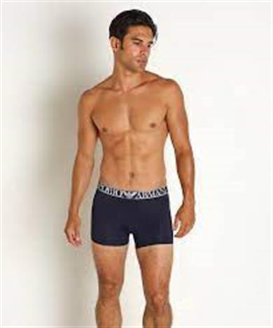 Emporio Armani Emporıo Body Erkek Beli Lastikli Logolu Rahat Kesim Lacivert Boxer 111389 3F511-00135