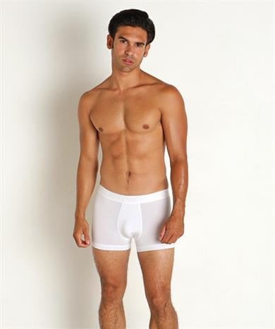 Emporio Armani Emporıo Body Erkek Beli Lastikli Logolu Rahat Kesim Beyaz Boxer 111389 3F511-00010