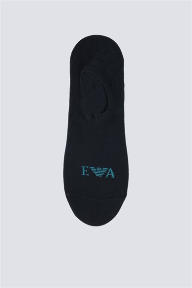 Emporıo Body Erkek Logo Detaylı Nefes Alabilen Pamuklu Üçlü Paket Kısa Lacivert Çorap EM000548 AF26377-MB153