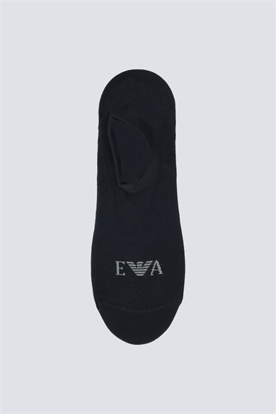 Emporıo Body Erkek Logo Detaylı Nefes Alabilen Pamuklu Üçlü Paket Kısa Lacivert Çorap EM000548 AF26377-MB153