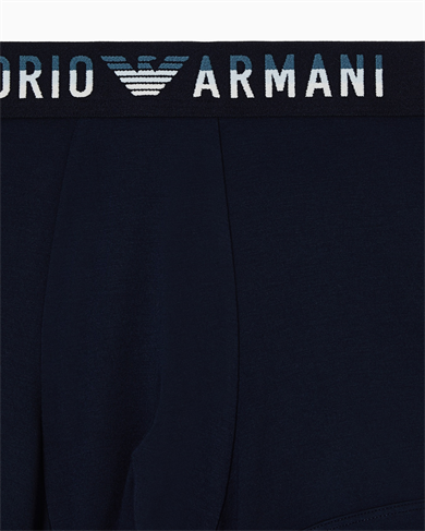 Emporıo Body Erkek Rahat Modal Kumaş Logo İmzalı Elastik Bel Bantlı Lacivert Boxer EM000231 AF18894-UB102