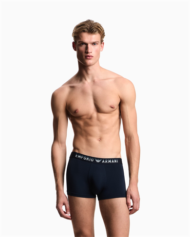 Emporıo Body Erkek Rahat Modal Kumaş Logo İmzalı Elastik Bel Bantlı Lacivert Boxer EM000231 AF18894-UB102