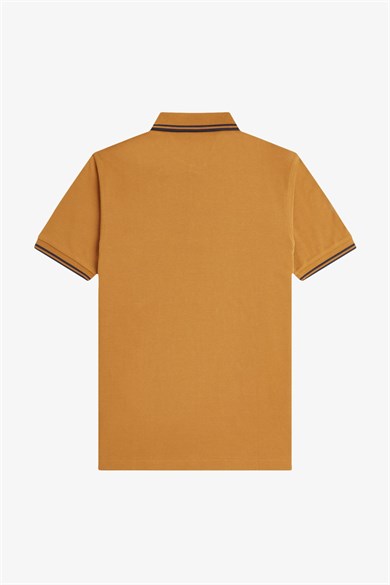 Fred Perry Erkek Regular Fit Yakası Çizgi Desenli Kısa Kollu T86 Polo Yaka T-Shirt M3600P-T86
