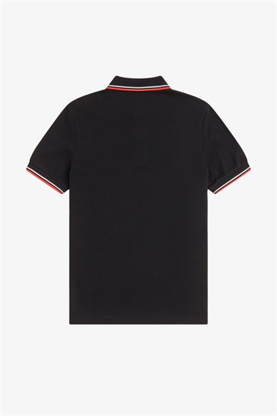 Fred Perry Erkek Regular Fit Yakası Çizgi Desenli Kısa Kollu 05C Polo Yaka T-Shirt M3600P-05C