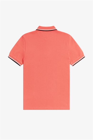 Fred Perry Erkek Regular Fit Yakası Çizgi Desenli Kısa Kollu 04C Polo Yaka T-Shirt M3600P-04C