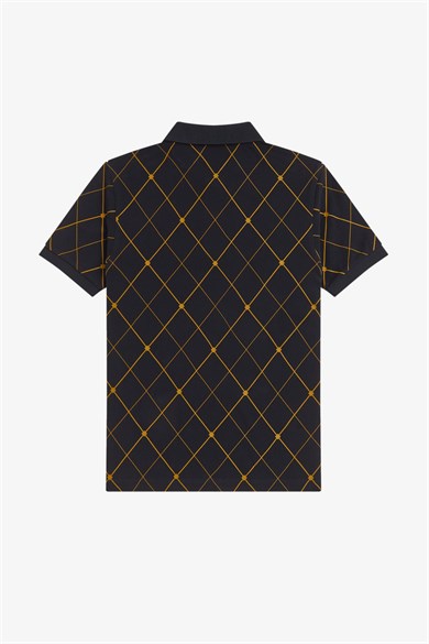 Fred Perry Erkek Siyah Polo Yaka T-Shirt M2455-102