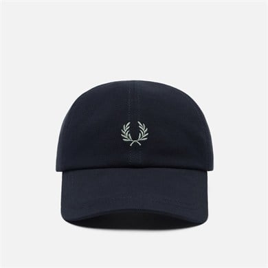 Fred Perry Unısex %100 Pamuk Ayarlanabilir Metal Tokalı Fred Perry Logo Detay Lacivert Şapka HW2295-T73