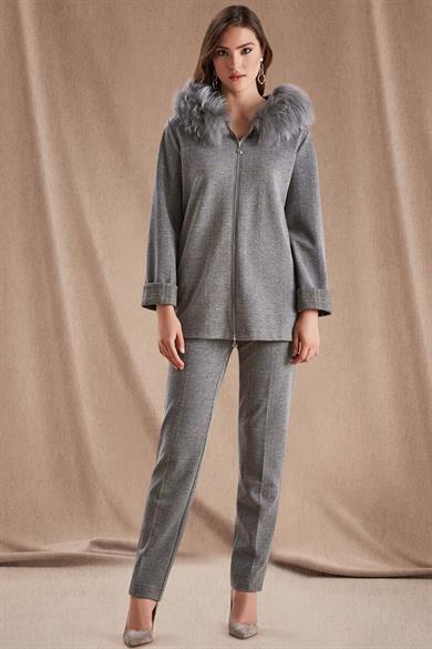Guıtar Kadın Gri Pantolon GGU22529PNT-GRI