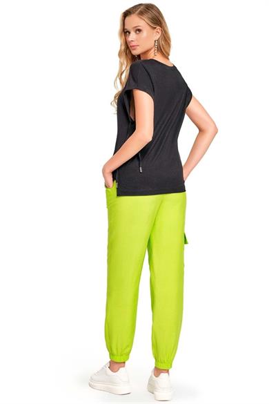 Guıtar Kadın Yeşil Pantolon HGU23086PNT-YEŞİL