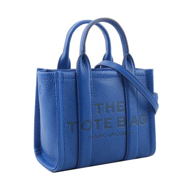 Marc Jacobs Kadın Fermuar Kapamalı Logo Detaylı Deri Mini Mavi2 Omuz Çantası H053L01RE22-486