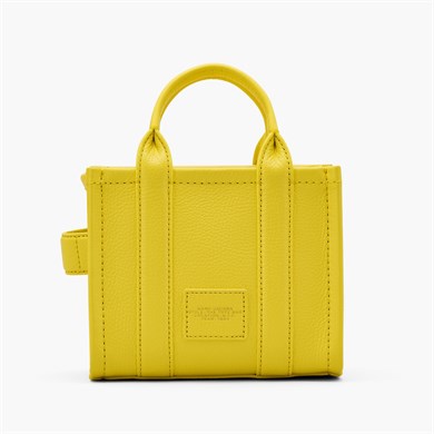 Marc Jacobs Kadın Fermuar Kapamalı Logo Detaylı Deri Mini Sarı2 Omuz Çantası H053L01RE22-790