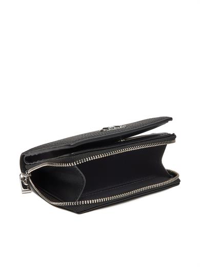 Michael Kors Kadın Deri Bölmelı Kartlık Siyah Cüzdan 32S5S8ED1L-BLACK