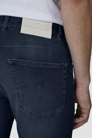 Paul Shark Erkek Denim Kumaş  Normal Bel Düz Model Lacivert Jeans 25414105-J03
