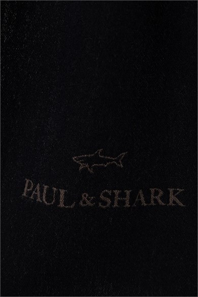 Paul Shark Erkek İkonik Tarz Yün Siyah Atkı 14317006-R66