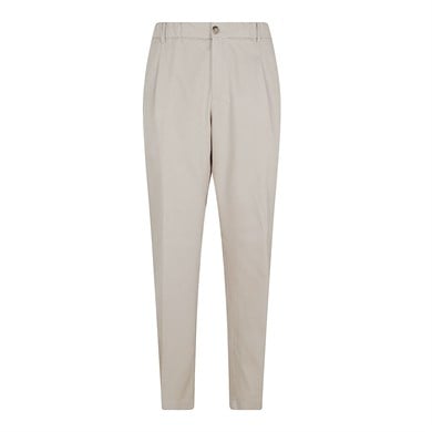 Paul Shark Erkek Regular Fit Beli Lastikl Düz Paça Bej Pantolon 26414076-029