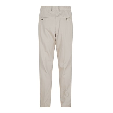 Paul Shark Erkek Regular Fit Beli Lastikl Düz Paça Bej Pantolon 26414076-029