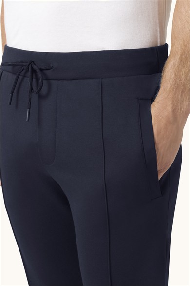Paul Shark Erkek Regular Fit Kapüşonlu Çift Yönlü Fermuarlı Beli Lastikli Lacivert Eşofman Takımı 16311903-050
