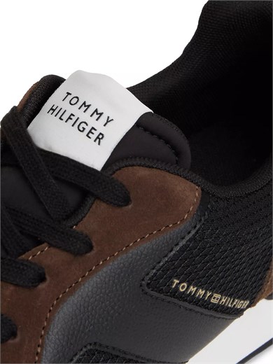 Tommy Hilfiger Erkek Karma Dokulu File Panelli Eva Tabanlı Kahverengi Sneaker FM0FM06001-GV0