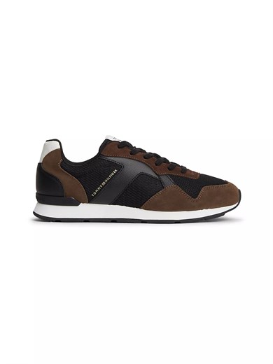 Tommy Hilfiger Erkek Karma Dokulu File Panelli Eva Tabanlı Kahverengi Sneaker FM0FM06001-GV0