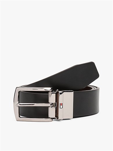 Tommy Hilfiger Erkek Metal Tokalı Hakiki Deri Kahverengi Kemer AM0AM13012-0HD