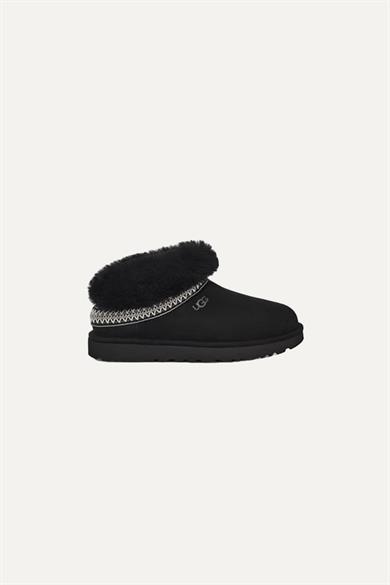 UGG Kadın Bilek Desenli Süet Siyah Bot & Bootie 1158262-SİYAH