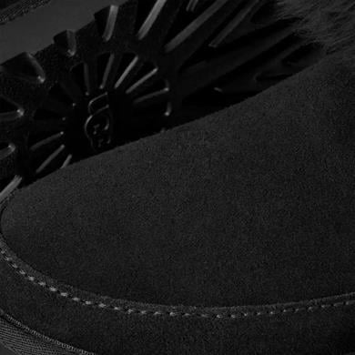 UGG Kadın Esnek ve Rahat Tabanlı %100 Deri Siyah Bot & Bootie 1173832-BLACK