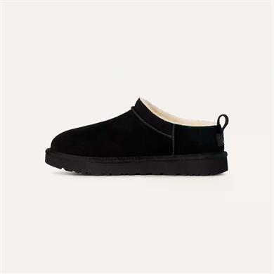 UGG Kadın Rahat Düşük Taban Süet Üst Yüzeyli Siyah Terlik 1173891-BLACK