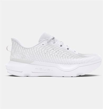 Under Armour Erkek Marka Logolu Rahat Taban Bağıcıklı Beyaz Koşu & Antrenman Ayakkabısı 3027190-100