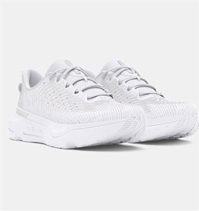 Under Armour Erkek Marka Logolu Rahat Taban Bağıcıklı Beyaz Koşu & Antrenman Ayakkabısı 3027190-100