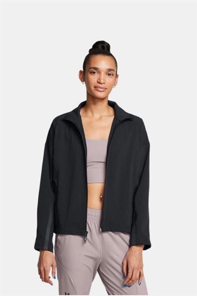 Under Armour Kadın Basic Uzun Kollu Logo Nakışlı Siyah Ceket 1385895-002