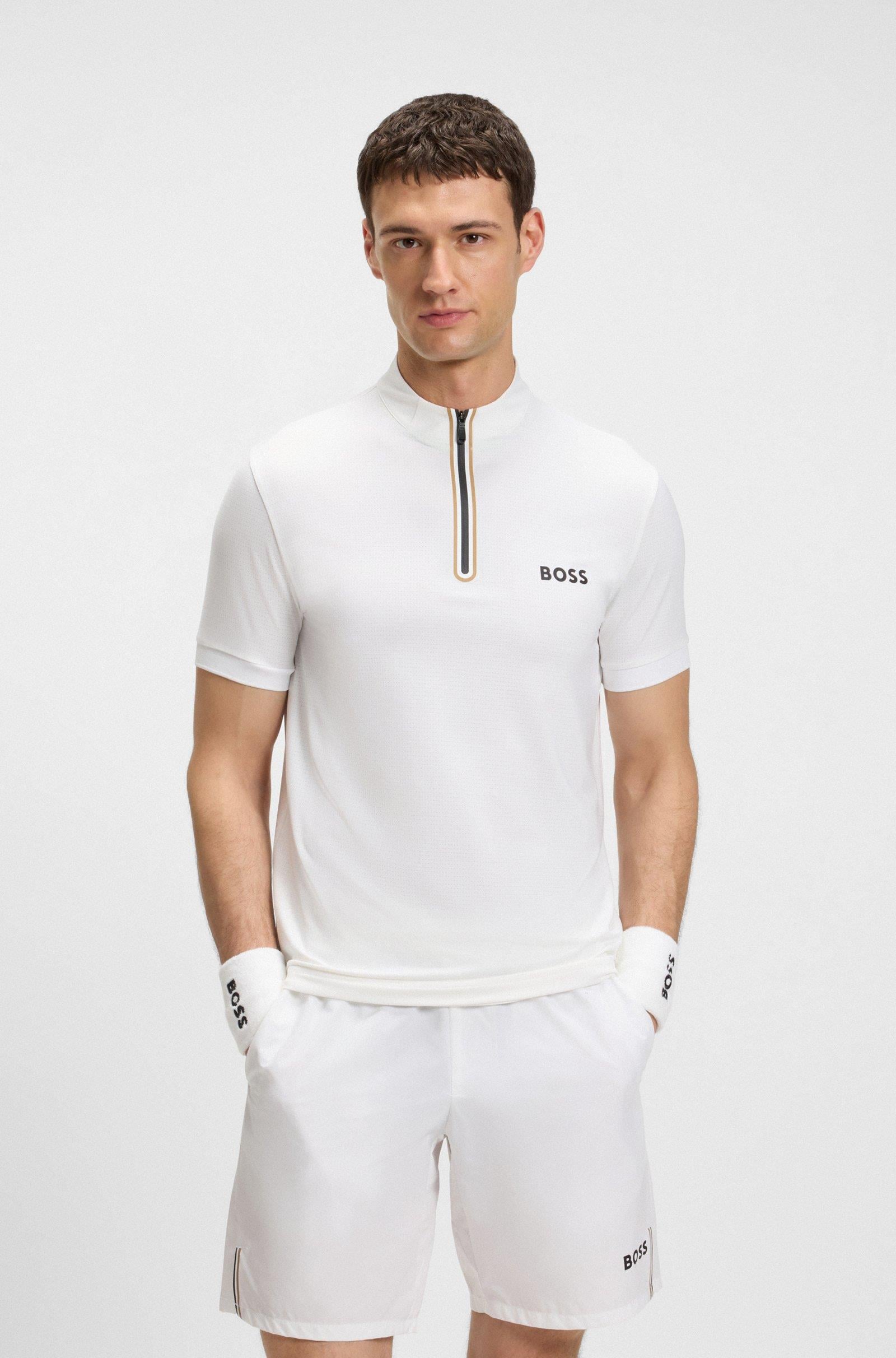 BOSS Dokuma Beyaz T-Shirt - 50543347-100 | Wejaar