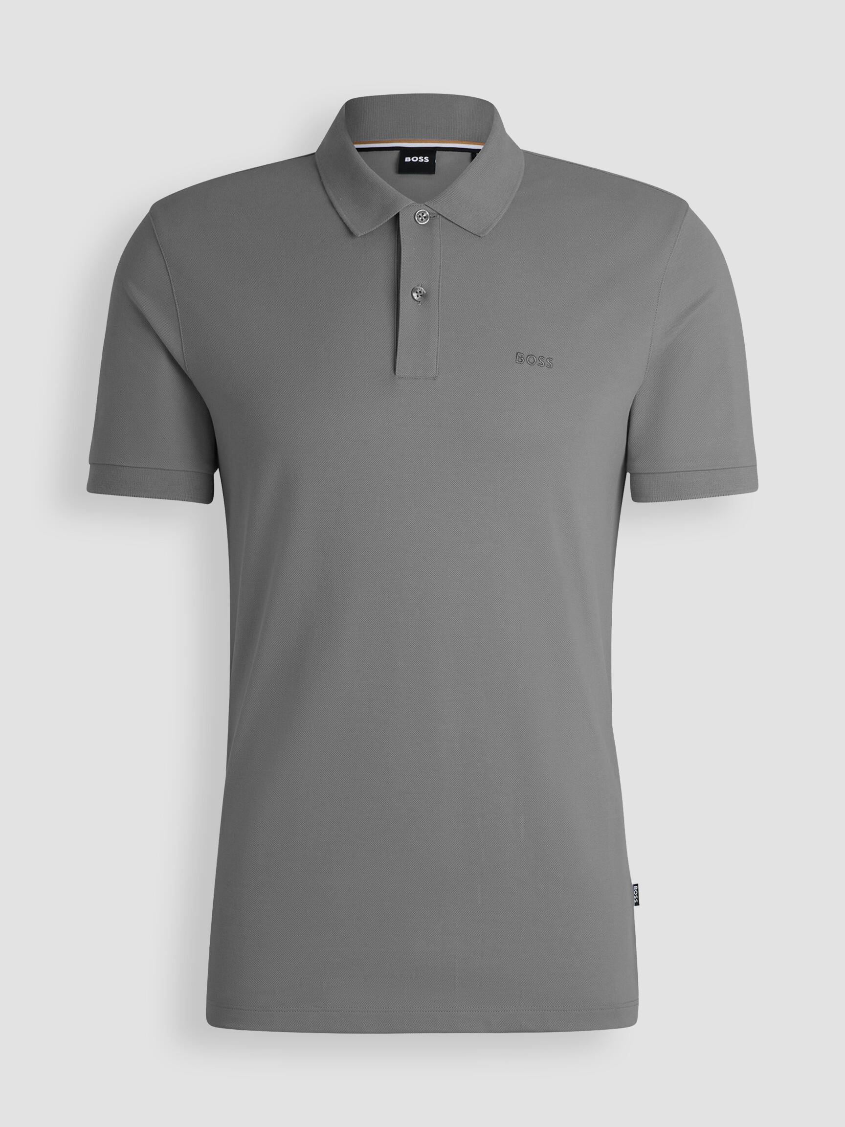 BOSS Dokuma Gri T-Shirt - 50468301-032 | Wejaar
