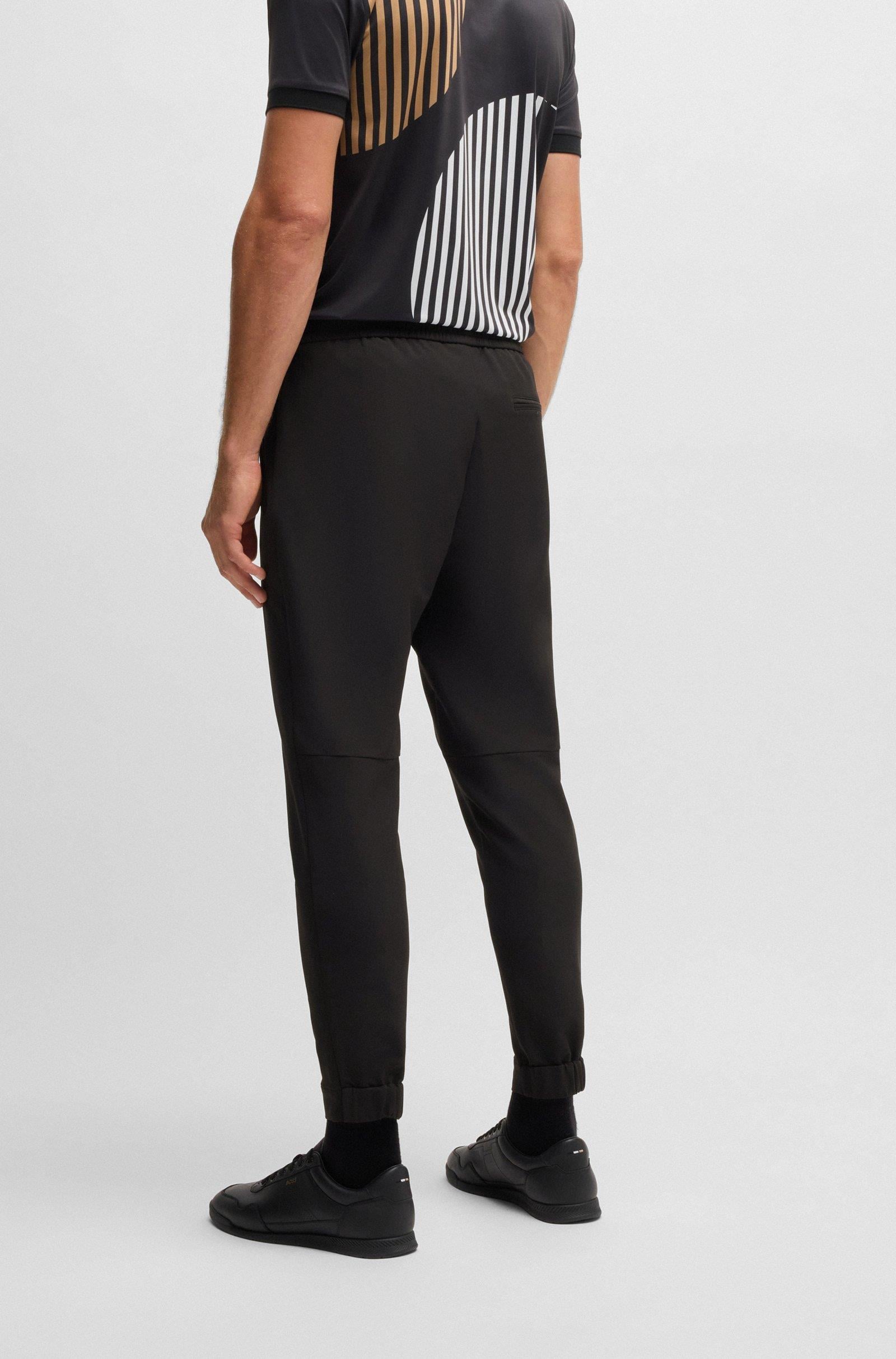 BOSS Dokuma Siyah Pantolon - 50534313-001 | Wejaar