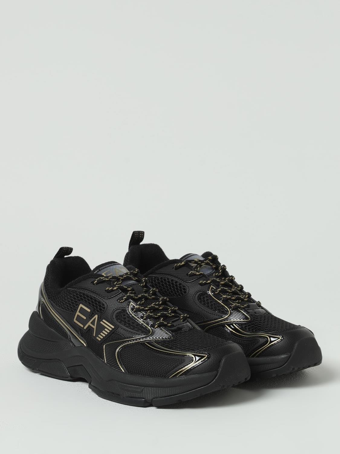 EA7 Siyah-Altın Sneaker - X8X249 XK446-MZ177 | Wejaar