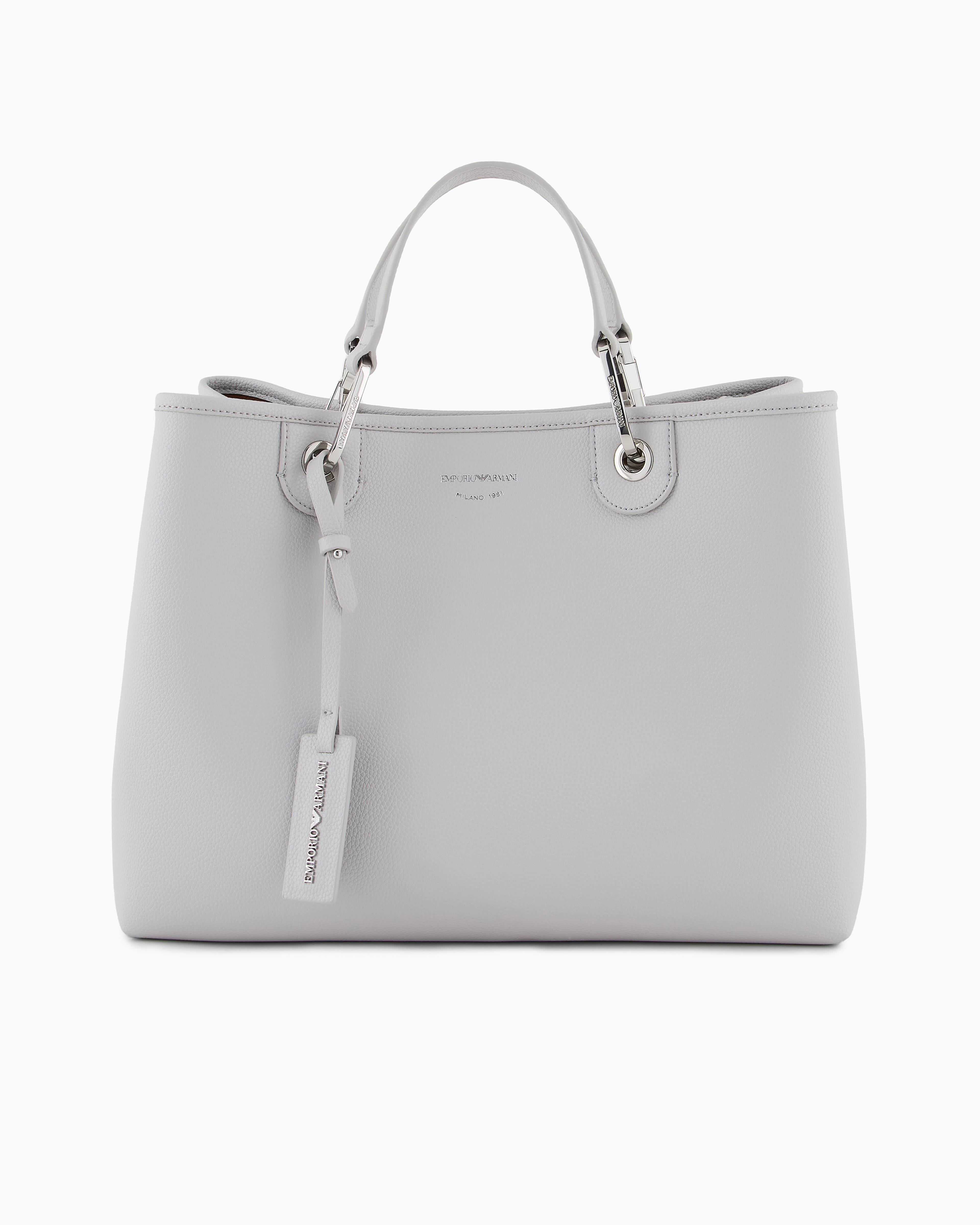 Emporio Armani Deri Gri Çanta - EW000360 AF12036-M8118 | Wejaar