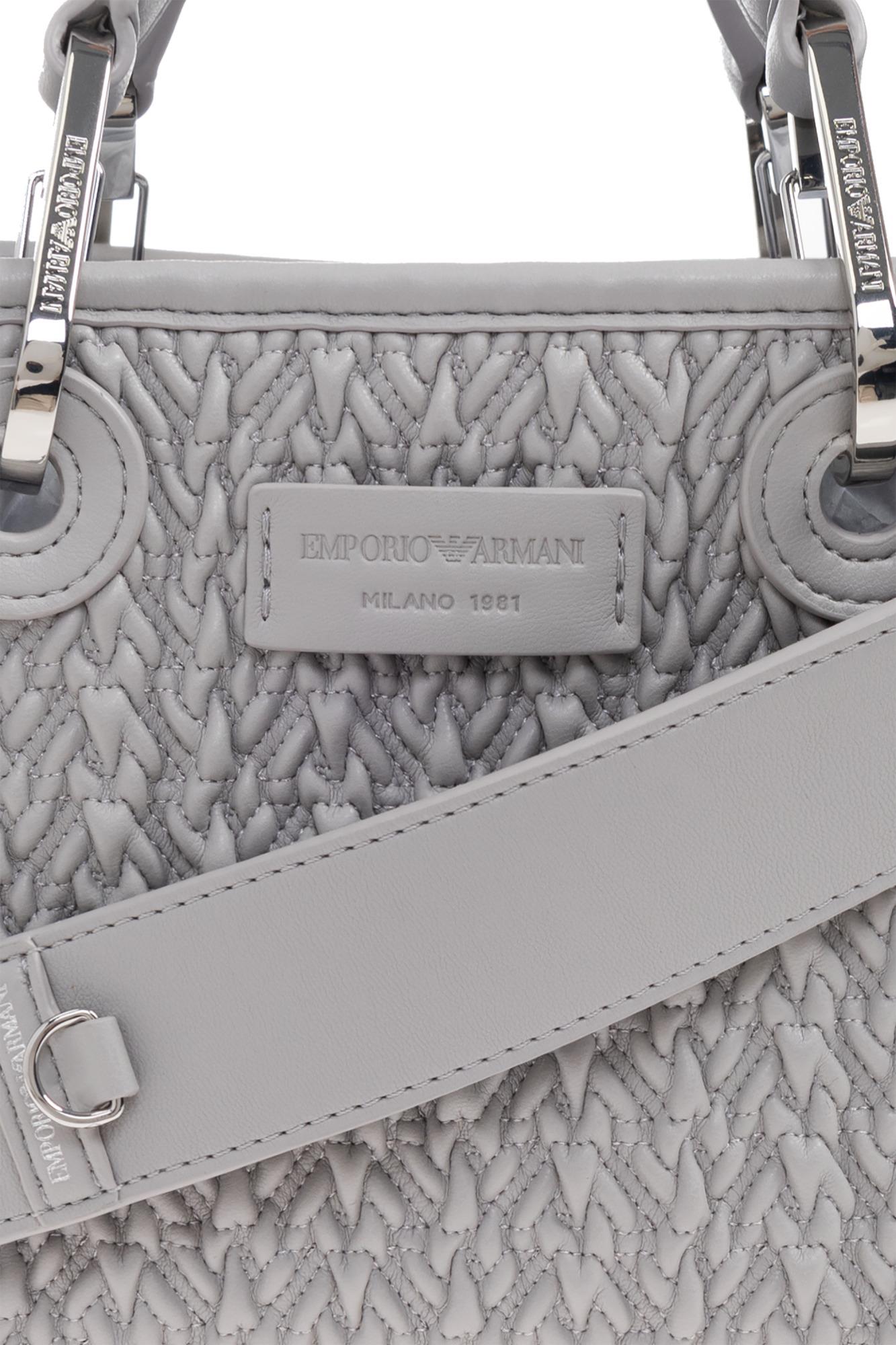 Emporio Armani Gri Çanta - EW000382 AF18941-U8028 | Wejaar