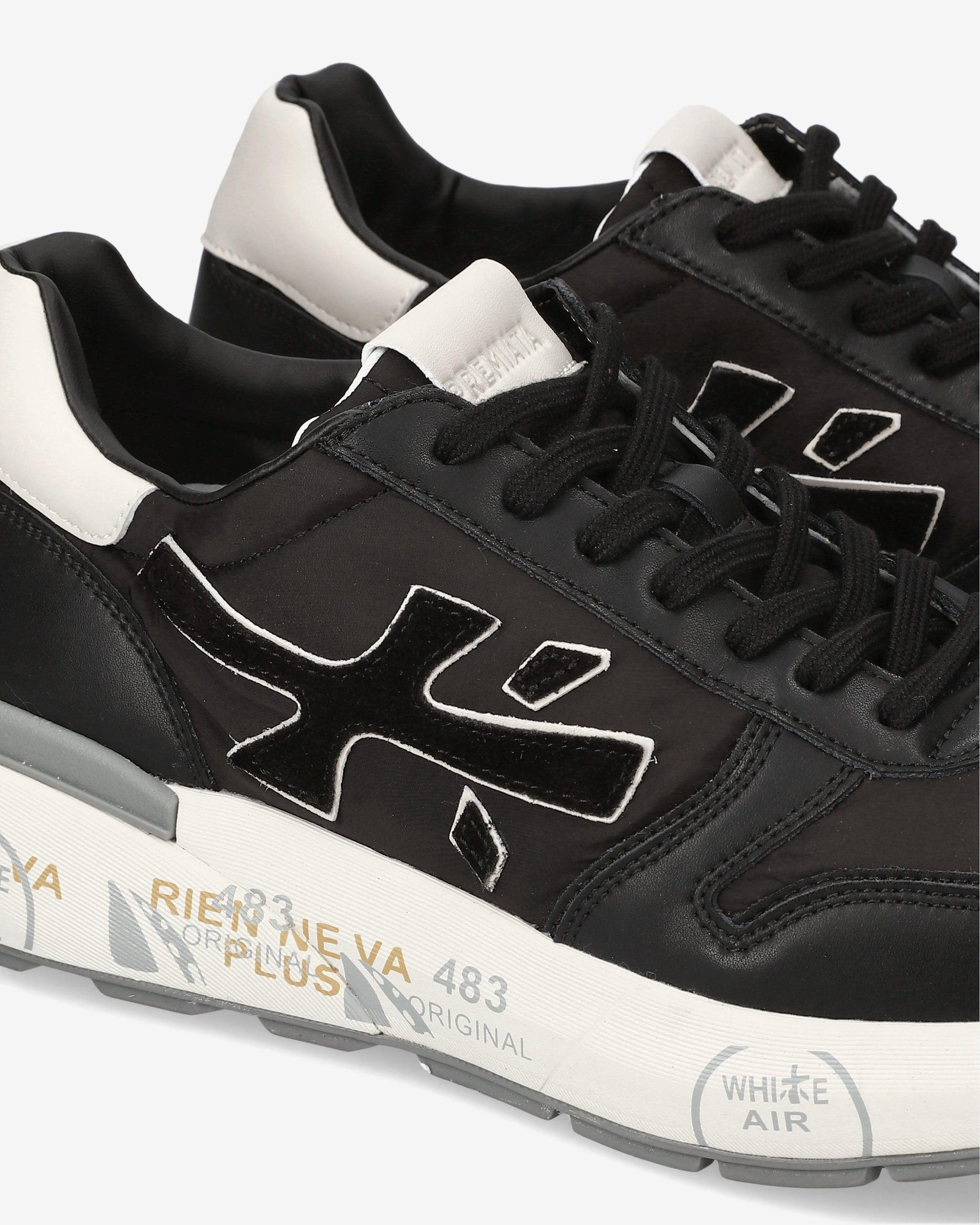 Premiata Deri Siyah Sneaker - MICK 7249-SİYAH | Wejaar
