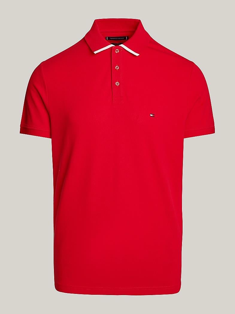 Tommy hilfiger polo rood hotsell