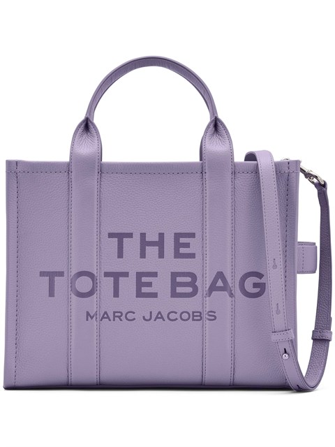 Marc Jacobs Kadın Çıkarılabilir Askılı Fermuarlı Deri Lila Omuz