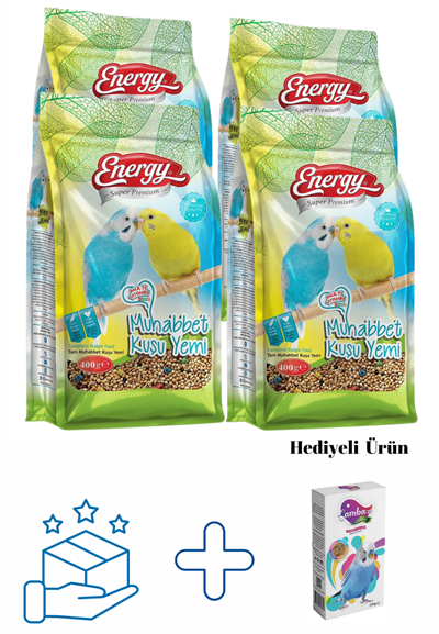 uhabbet Kuşu Yemi 400 G -4 Adet