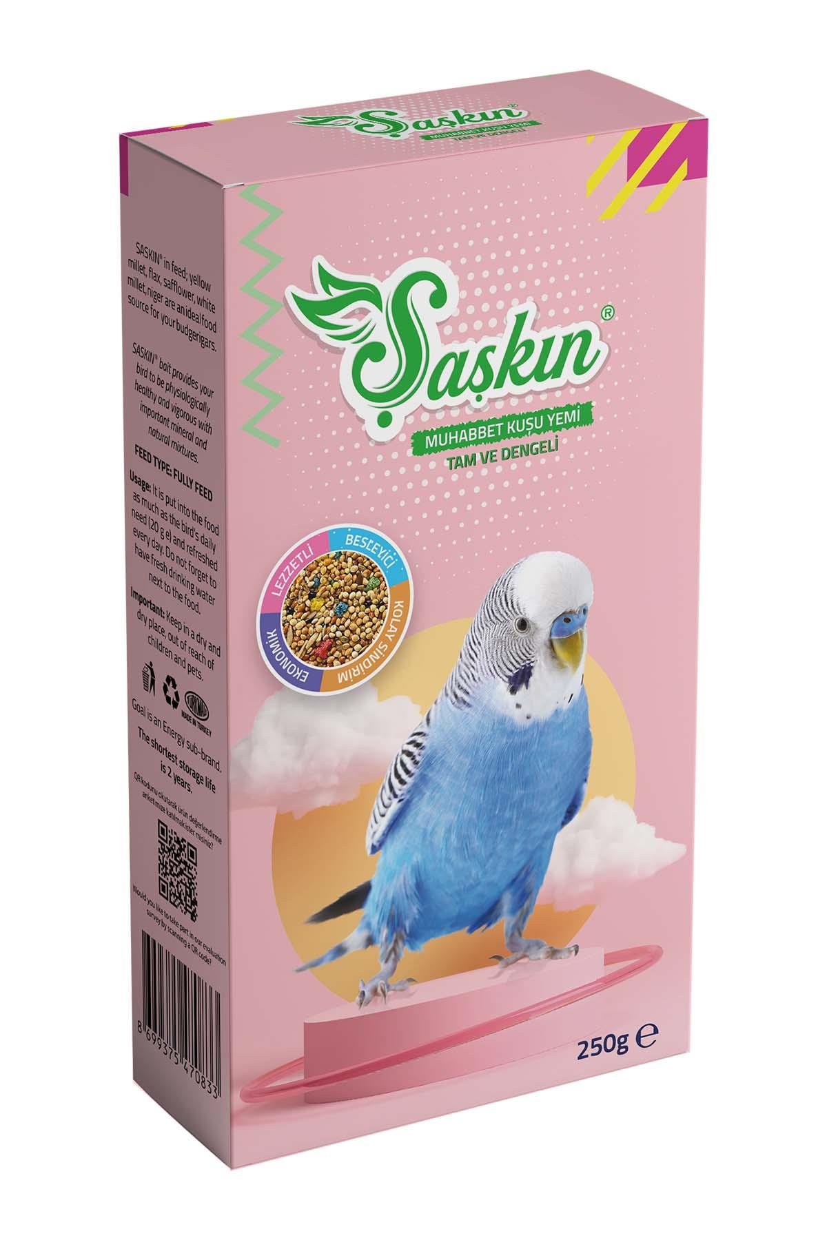 Şaşkın Muhabbet Kuşu Yemi 250 G 
