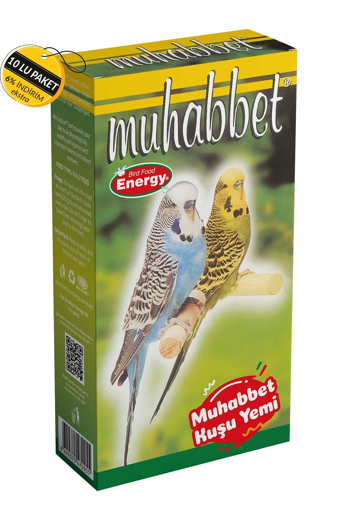 Muhabbet Muhabbet Kuşu Yemi 300 G Özel Koli (10 Adet)