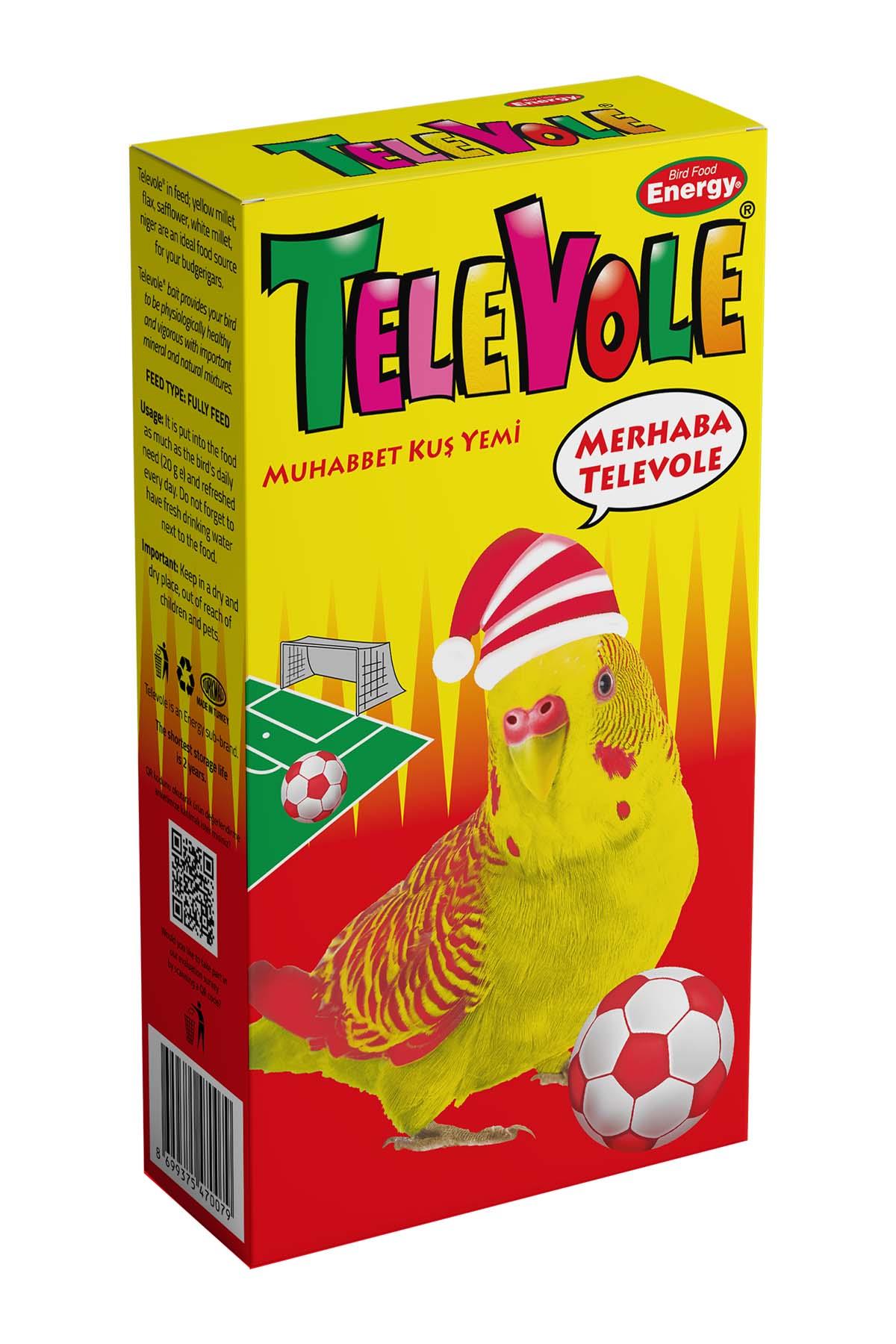 ENERGY TELEVOLE MUHABBET KUŞU YEMİ GS-300 G 20 ADET