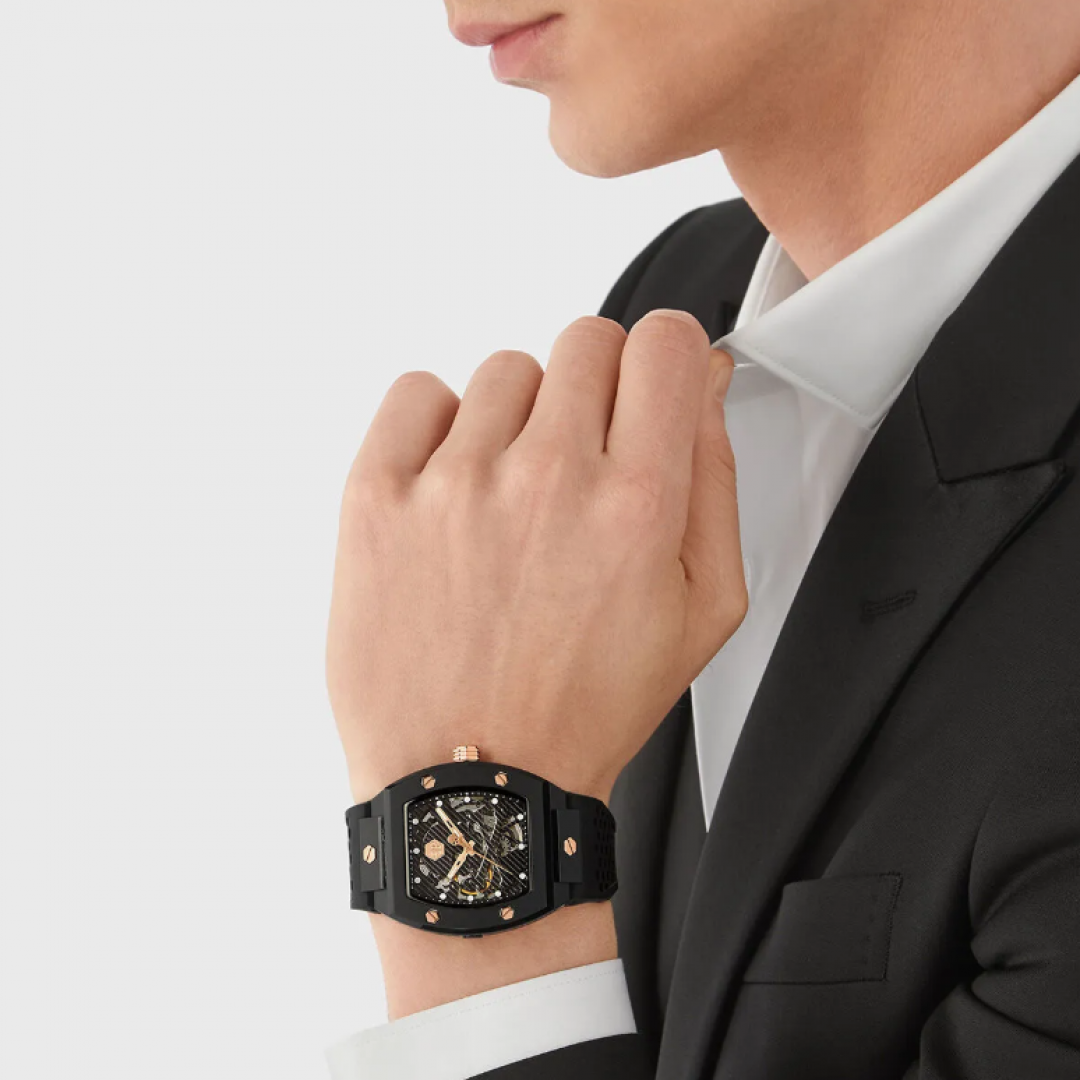Philipp Plein PWVBA0523 Erkek Kol Saati