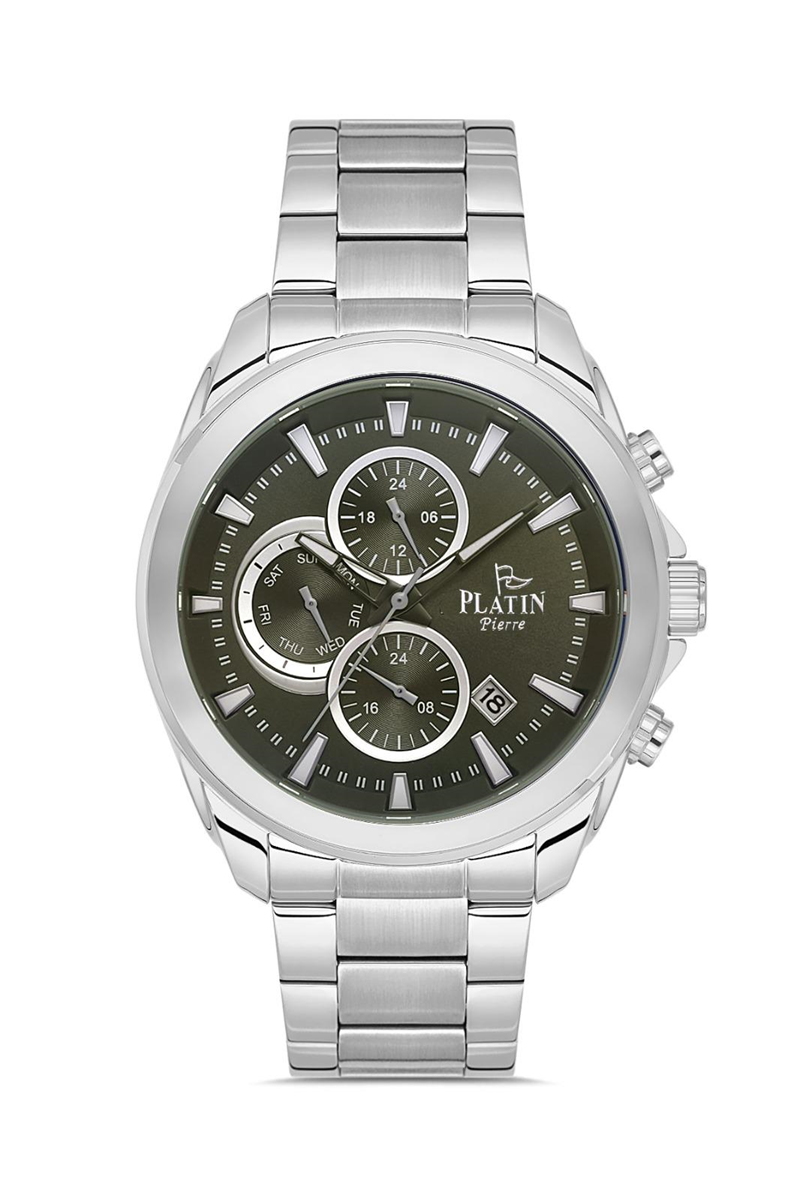 HDS-PL-1045GA-A10 Çelik Kordon Fonksiyonları Aktif Erkek Kol Saati 