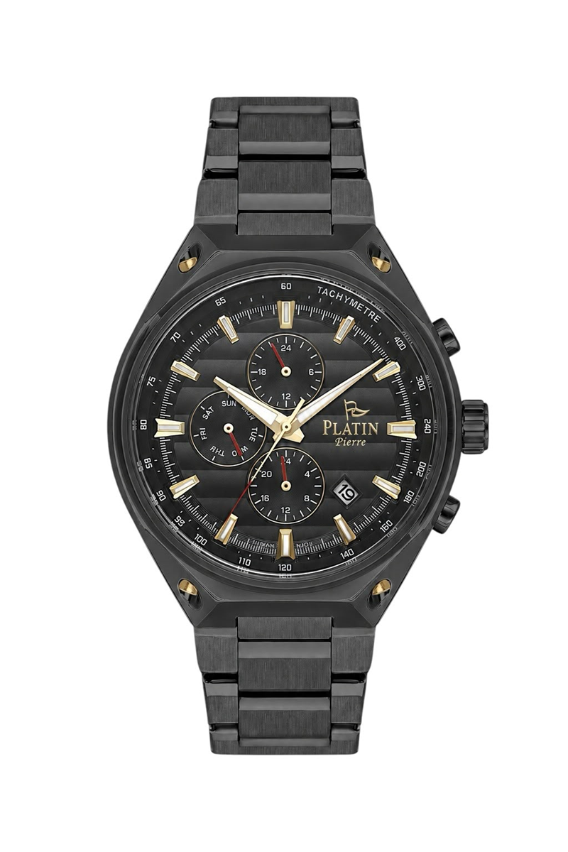 HDS-1279GA-G2 Çelik Kordon Fonksiyonları Aktif Erkek Kol Saati 