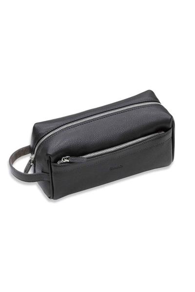 Guard  Kahverengi Çift Bölmeli  Hakiki Deri Unisex El Çantası