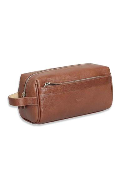 Guard  Taba Çift Bölmeli  Hakiki Deri Unisex El Çantası